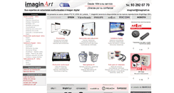 Desktop Screenshot of imagin-art.com